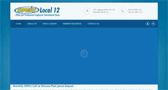 Desktop Screenshot of opeiu12.org